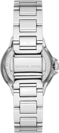 Michael Kors Camille Chronograph White Dial Silver Steel Strap Watch For Women - MK7198