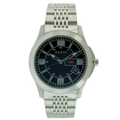 Gucci G Timeless Black Dial Silver Steel Strap Watch For Men - YA126201