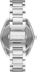 Michael Kors Janelle Quartz Silver Dial Silver Steel Strap Watch For Women - MK7311