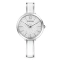 Swarovski Crystalline Delight Silver Dial Two Tone Steel Strap Watch for Women - 5580537