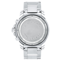 Movado Series 800 Chronograph Black Dial Silver Steel Strap Watch For Men - 2600142