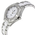 Tag Heuer Aquaracer Diamonds White Dial Two Tone Steel Strap Watch for Women - WAY131F.BA0914