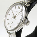 Marc Jacobs Sally White Dial Silver Steel Strap Watch for Women - MBM8642