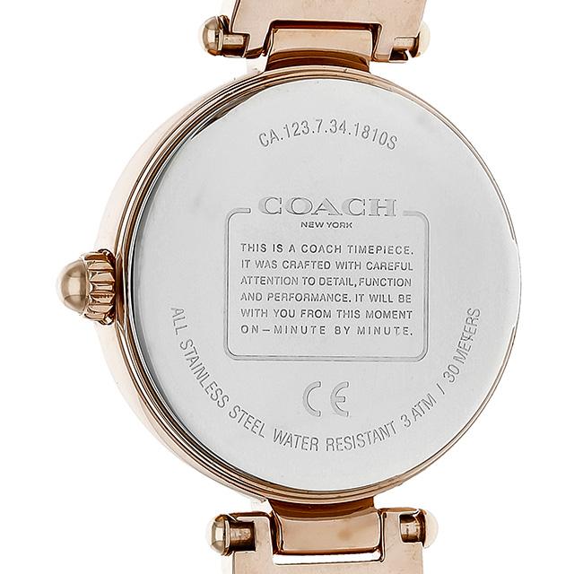 Coach Park Mother of Pearl Dial Rose Gold Mesh Bracelet Watch for Women - 14503511