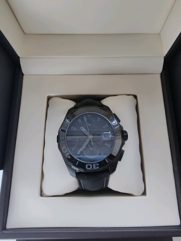 Tag Heuer Aquaracer Titanium Grey Dial Watch for Men - CAY218B.FC6370