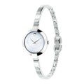 Movado Bela Mother of Pearl Dial Silver Steel Strap Watch For Women - 0606616