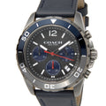 Coach Kent Grey Dial Blue Leather Strap Watch for Men - 14602558