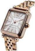 Marc Jacobs Vic Silver Dial Rose Gold Steel Strap Watch for Women - MJ3514