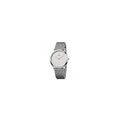 Calvin Klein Minimal White Dial Silver Mesh Bracelet Watch for Men - K3M2112Y