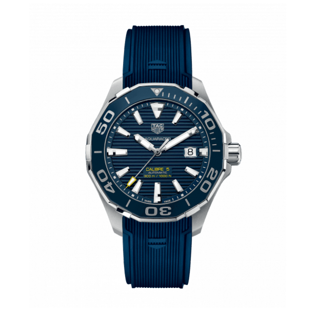 Tag Heuer Aquaracer Blue Dial Watch for Men - WAY201B.FT6150
