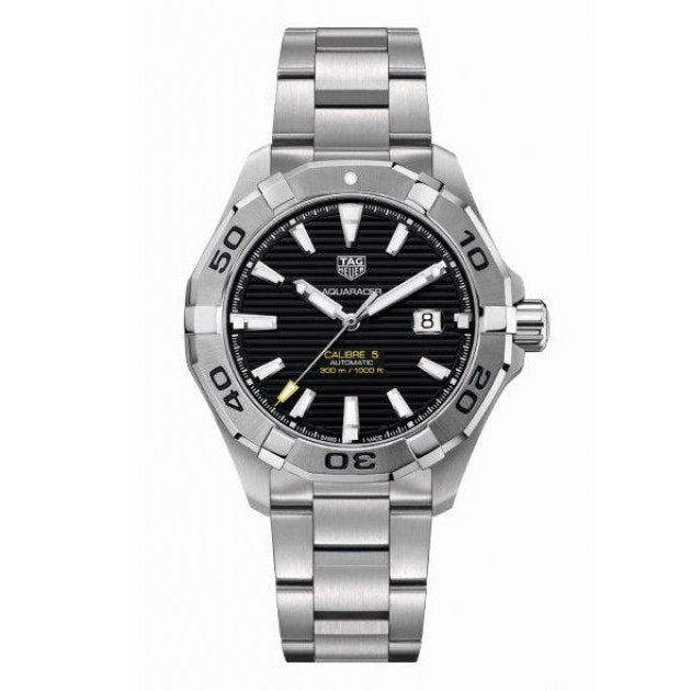 Tag Heuer Aquaracer Black Dial Watch for Men - WAY2010.BA0927