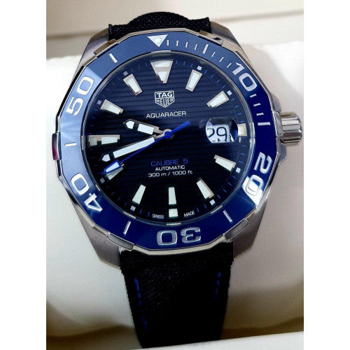 Tag Heuer Aquaracer Black Dial Watch for Men - WAY201C.FC6395