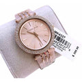 Michael Kors Darci Rose Gold Dial Two Tone Steel Strap Watch for Women - MK4327