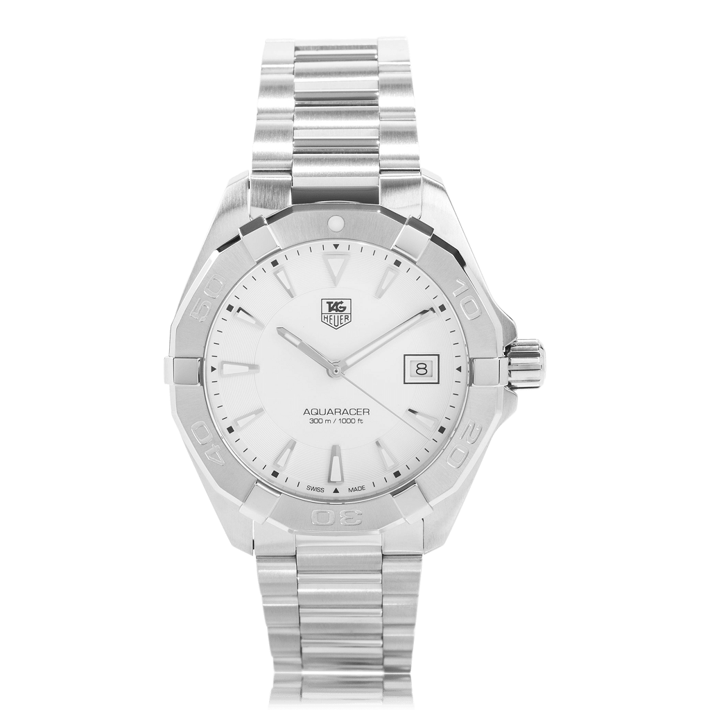Tag Heuer Aquaracer White Dial Watch for Men - WAY1111.BA0928