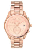 Michael Kors Briar Quartz Rose Gold Dial Rose Gold Steel Strap Watch For Women - MK6465