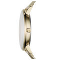 Armani Exchange Lola Analog Gold Dial Gold Mesh Strap Watch For Women - AX5536