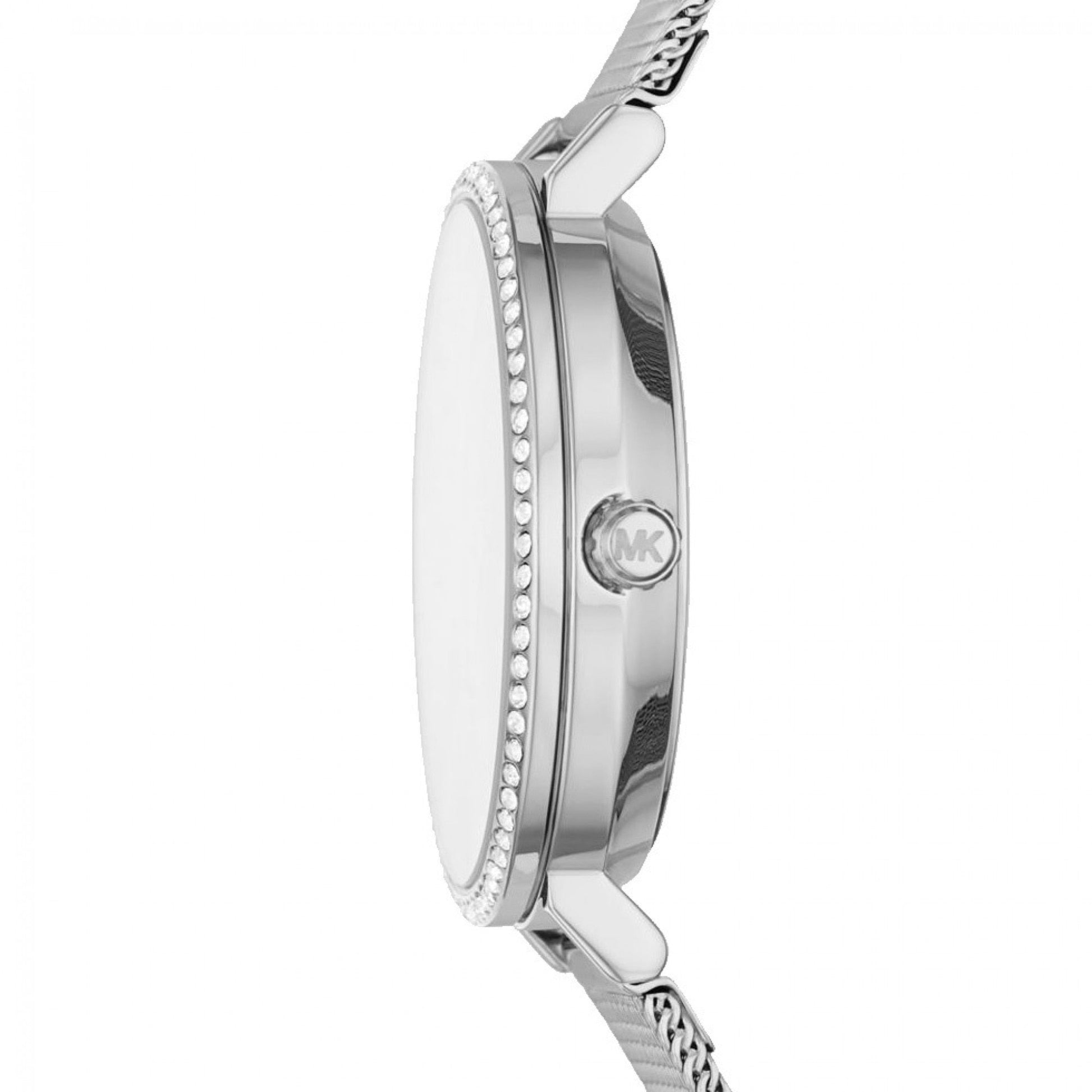 Michael Kors Darci Quartz Silver Dial Silver Mesh Strap Watch for Women - MK7123