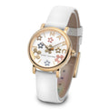 Marc Jacobs Roxy White Dial White Leather Strap Watch for Women - MJ1607