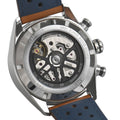 Tag Heuer Carrera Automatic Chronograph Blue Dial Brown Leather Strap Watch for Men - CBN2A1A.FC6537