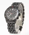 Michael Kors Cunningham Chronograph Black Dial Black Steel Strap Watch For Men - MK8965