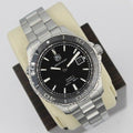 Tag Heuer Aquaracer Caliber 5 Automatic Black Dial Silver Steel Strap Watch for Men - WAK2110.BA0830