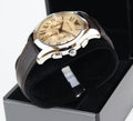 Emporio Armani Valente Chronograph Brown Dial Brown Leather Strap Watch For Men - AR1785