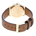 Gucci G Timeless Quartz Silver Dial Brown Leather Strap Watch For Women - YA1265022