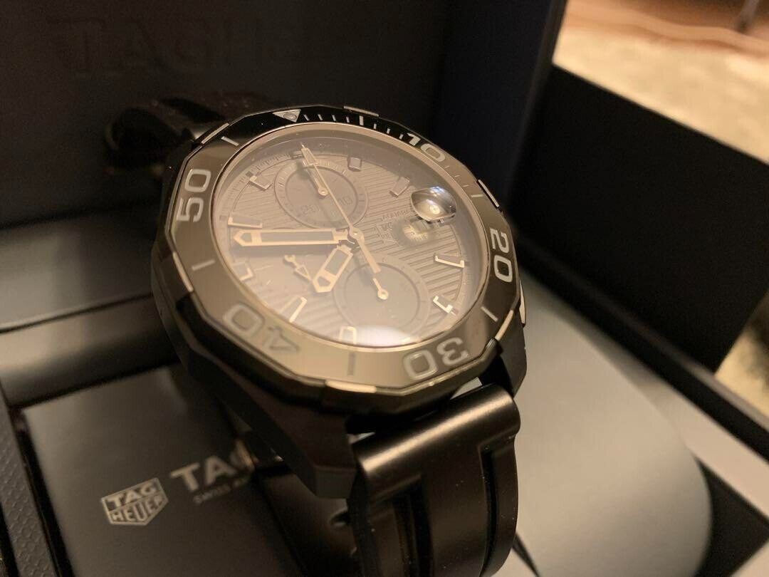 Tag Heuer Aquaracer Titanium Grey Dial Watch for Men - CAY218B.FC6370