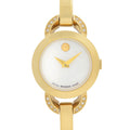 Movado Rondiro Mother of Pearl Dial Gold Steel Strap Watch For Women - 0606889