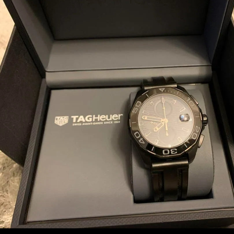 Tag Heuer Aquaracer Grey Titanium Dial Watch for Men - CAY218B.FC6370