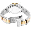 Guess Viva Diamonds Silver Dial Two Tone Steel Strap Watch for Women - W0111L5