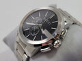 Gucci G Chrono Black Dial Silver Steel Strap Watch For Men - YA101204