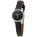 Tissot Le Locle Automatic Lady Black Dial Black Leather Strap Watch for Women - T41.1.123.57