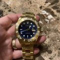 Marc Jacobs Amy Green Dial Gold Steel Strap Watch for Women - MBM8619