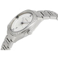 Gucci GG2570 Diamonds White Dial Silver Steel Strap Watch For Women - YA142506