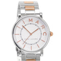 Marc Jacobs Roxy Silver Dial Two Tone Steel Strap Watch for Women - MJ3551