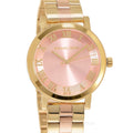 Michael Kors Norie Gold Dial Two Tone Steel Strap Watch for Women - MK3586