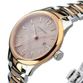 Burberry The Classic Rose Gold Dial Two Tone Steel Strap Watch for Women - BU10117