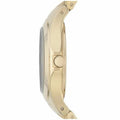 Marc Jacobs Rivera White Dial Gold Steel Strap Watch for Women - MBM3137