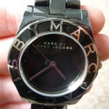 Marc Jacobs Black Dial Black Ceramic Strap Watch for Women - MBM9501