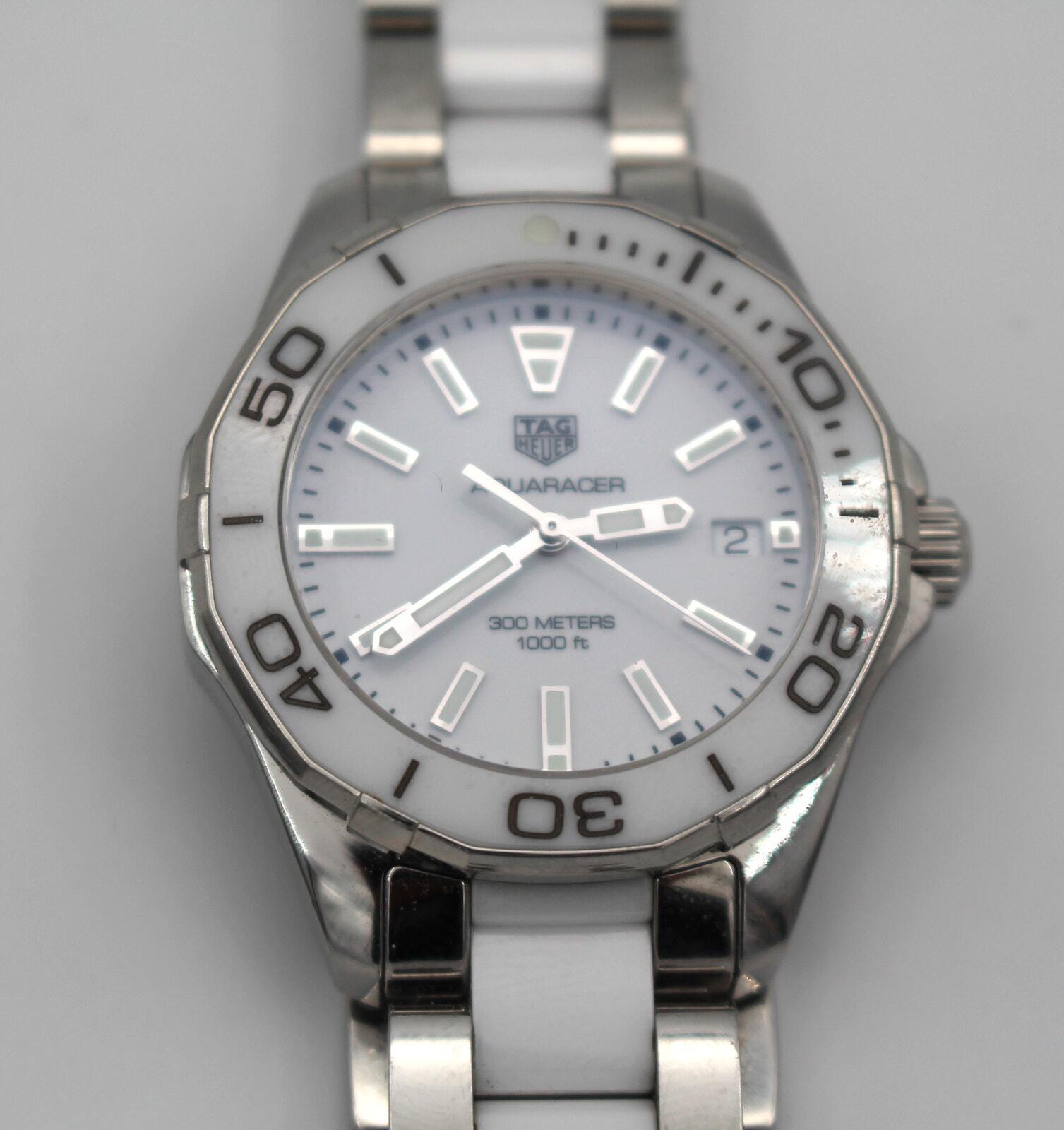 Tag Heuer Aquaracer White Dial Watch for Women - WAY131B.BA0914