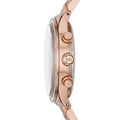 Michael Kors Brinkley Rose Gold Dial Rose Gold Steel Strap Watch for Women - MK6204