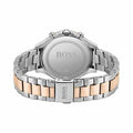 Hugo Boss Signature Silver Dial Two Tone Steel Strap Watch for Women - 1502567