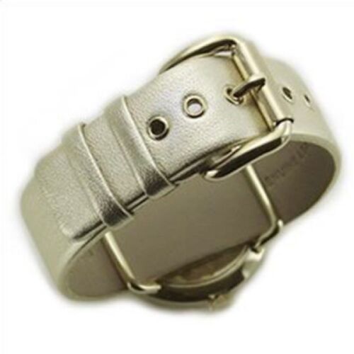 Marc Jacobs Amy Gold Dial Gold Leather Strap Watch for Women - MBM8627