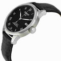 Tissot Le Locle Powermatic 80 Black Dial Black Leather Strap Watch For Men - T006.407.16.053.00