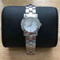 Marc Jacobs Amy Dinky White Dial Silver Steel Strap Watch for Women - MBM3225