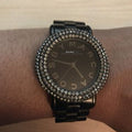 Marc Jacobs Marci Black Dial Black Steel Dial Strap Watch for Women - MBM3193