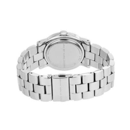 Marc Jacobs Amy Dexter Silver Dial Silver Steel Strap Watch for Women - MBM3214