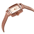 Tissot Lovely Square Lady Quartz Rose Gold Dial Rose Gold Mesh Bracelet Watch For Women - T058.109.33.456.00