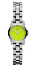 Marc Jacobs Henry Yellow Dial Silver Steel Strap Watch for Women - MBM3201